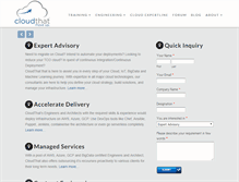 Tablet Screenshot of cloudthat.com